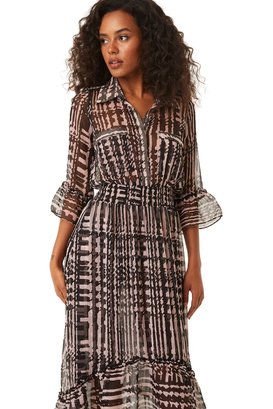 MISA Los Angeles Dresses>OFELIA DRESS Holidayabstraction