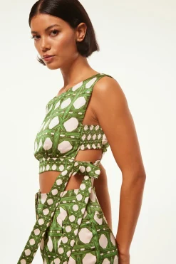 MISA Los Angeles Honeymoon|Matching Sets>OLENA TOP Rattantilemix