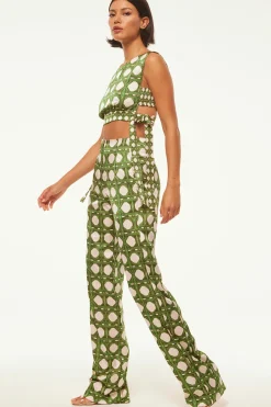 MISA Los Angeles Honeymoon|Matching Sets>OLENA TOP Rattantilemix