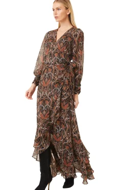 MISA Los Angeles Wedding Guest|Long-sleeve>PAMELA DRESS Spartinapaisley