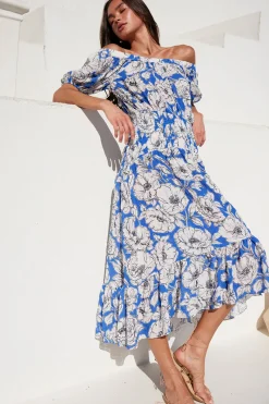 MISA Los Angeles Wedding Guest|Misa Classics>PAOLA DRESS Gardeniacrinkle