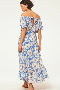 MISA Los Angeles Wedding Guest|Misa Classics>PAOLA DRESS Gardeniacrinkle