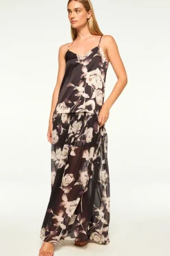 MISA Los Angeles Wedding Guest|Maxi>PAULINE DRESS Fadedrosemix