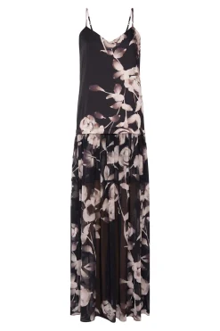 MISA Los Angeles Wedding Guest|Maxi>PAULINE DRESS Fadedrosemix