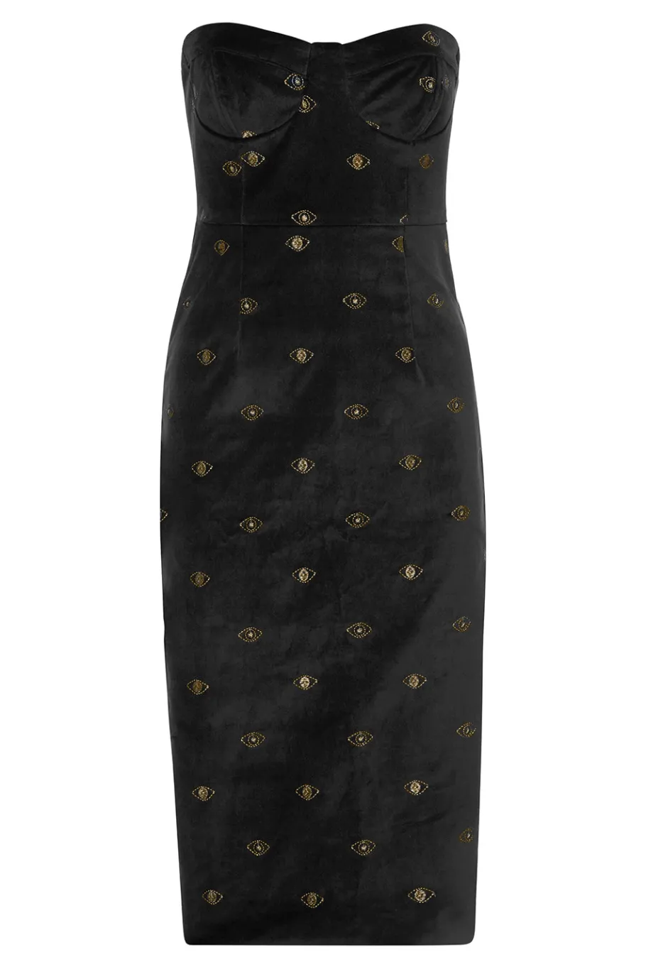 MISA Los Angeles Midi|Exclusives>PERRIN DRESS Black