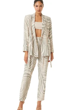 MISA Los Angeles Matching Sets|Pants>PERRY PANT Abstractzebra