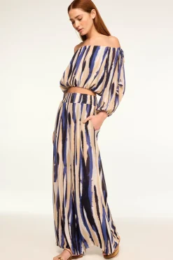 MISA Los Angeles Pants>PIA PANT Stripedinstinct