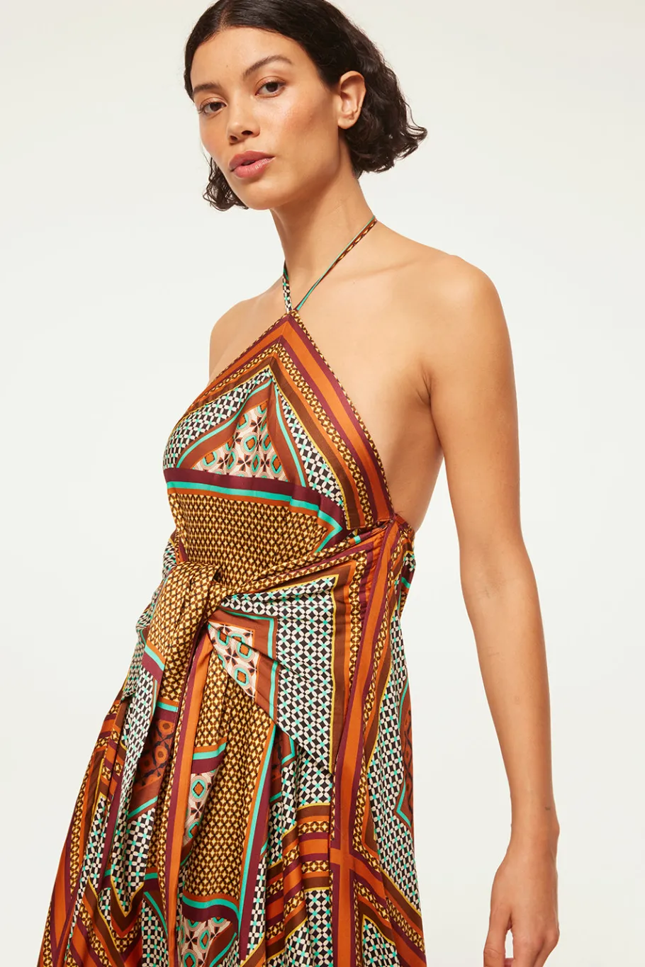 MISA Los Angeles Wedding Guest|Maxi>RABAN DRESS Positanoscarf
