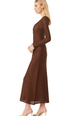 MISA Los Angeles Knit|Long-sleeve>RAFAEL CARDIGAN Chocolateshimmer