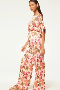 MISA Los Angeles Matching Sets|Pants>RESHMA PANT Sonoranflorasatin