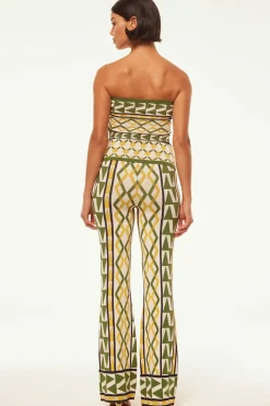 MISA Los Angeles Knits|Matching Sets>RIALTA PANT Limoncellogeojacquard