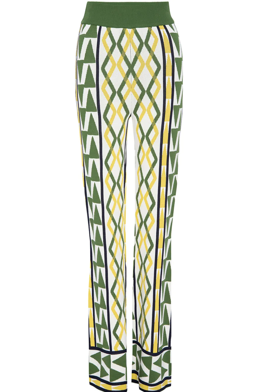 MISA Los Angeles Knits|Matching Sets>RIALTA PANT Limoncellogeojacquard