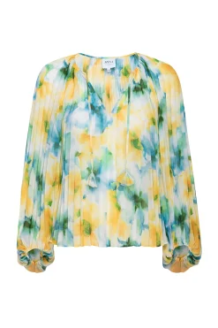 MISA Los Angeles Matching Sets|Tops>RINA TOP Citronwatercolor