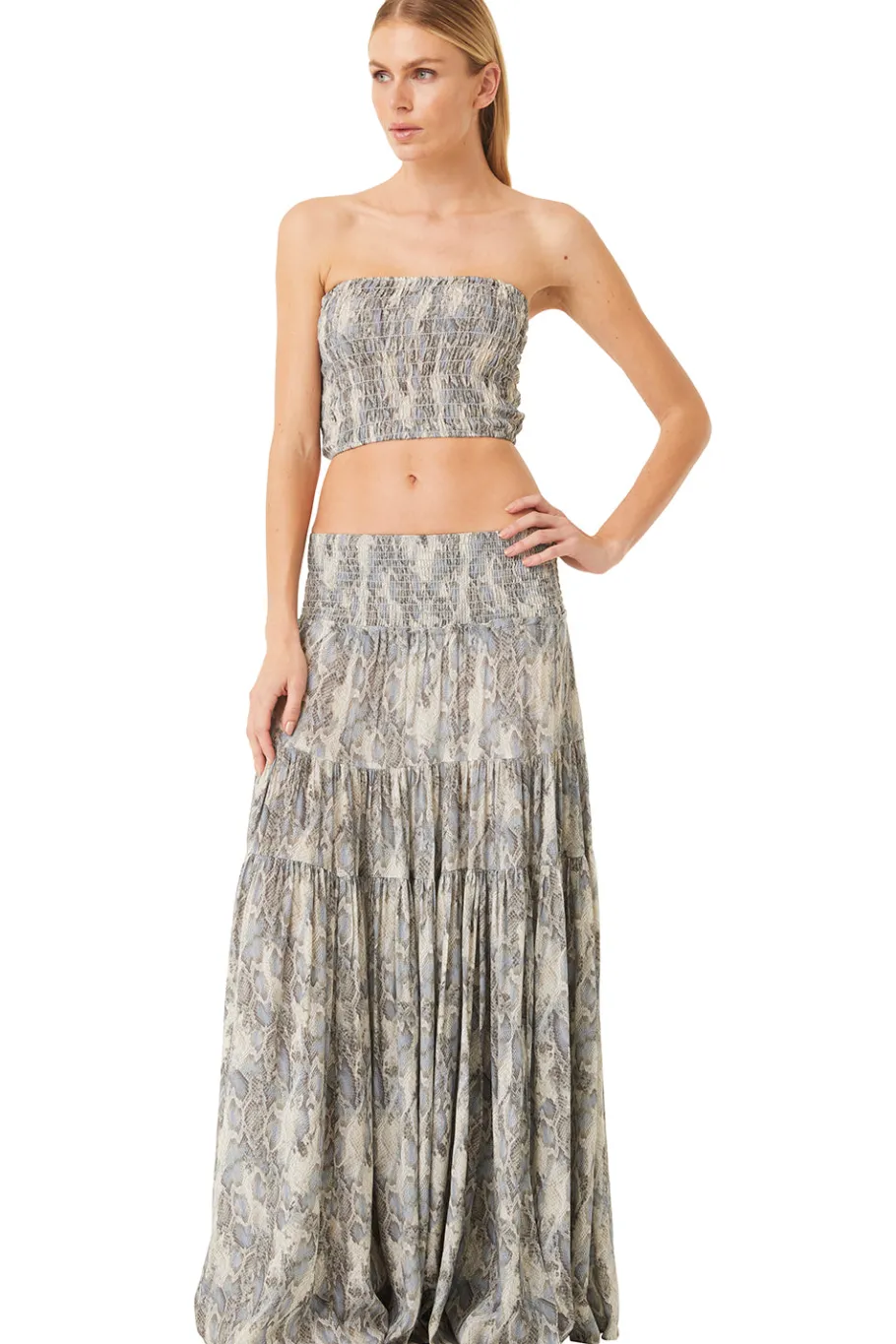 MISA Los Angeles Honeymoon|Matching Sets>ROKSANA BANDEAU Springpython