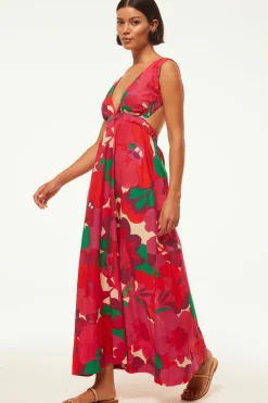 MISA Los Angeles Honeymoon|Cut-out>ROSALIA DRESS Florarosada