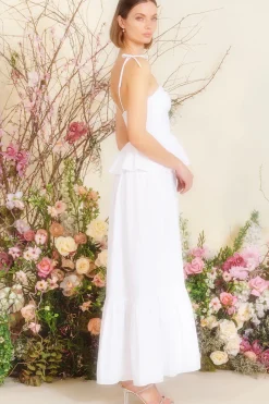 MISA Los Angeles Honeymoon|Shower>ROSIE DRESS White