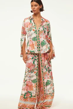MISA Los Angeles Matching Sets|Tops>ROYA TOP Casablancabordermix