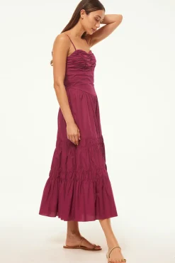 MISA Los Angeles Engagement Party|Midi>RULA DRESS Orchidcottonpoplin