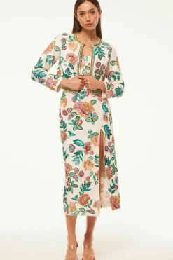 MISA Los Angeles Honeymoon|Bachelorette>SALIMA JACKET Malikapaisleyfloralembroidery
