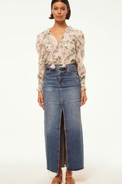 MISA Los Angeles Tops>SIENA TOP Whitesagebotanica
