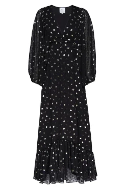 MISA Los Angeles Wedding Guest|Long-sleeve>SIGRID DRESS Diamondclipdot