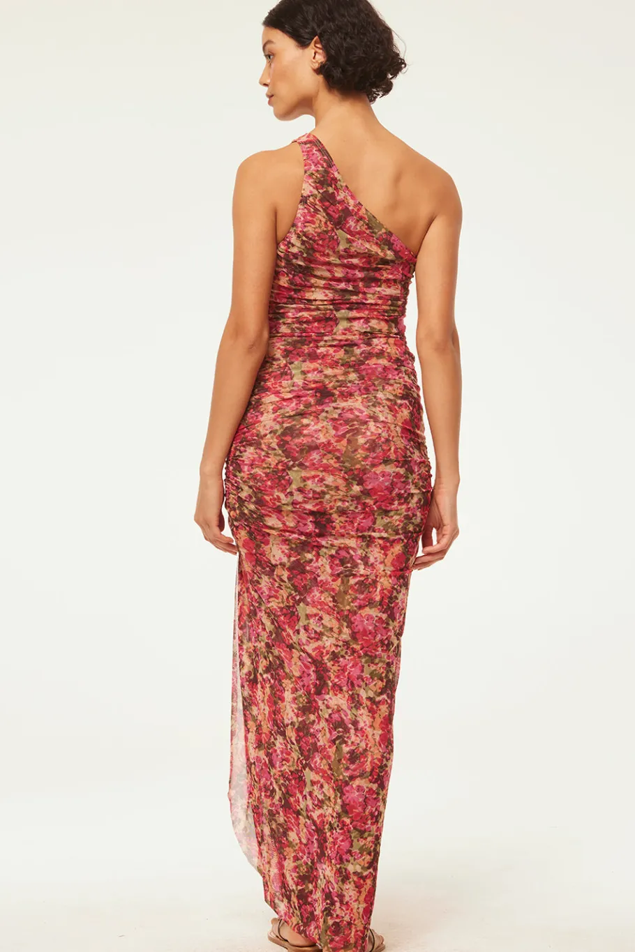 MISA Los Angeles Wedding Guest|Jersey & Mesh>SIRENA DRESS Sedonaabstract