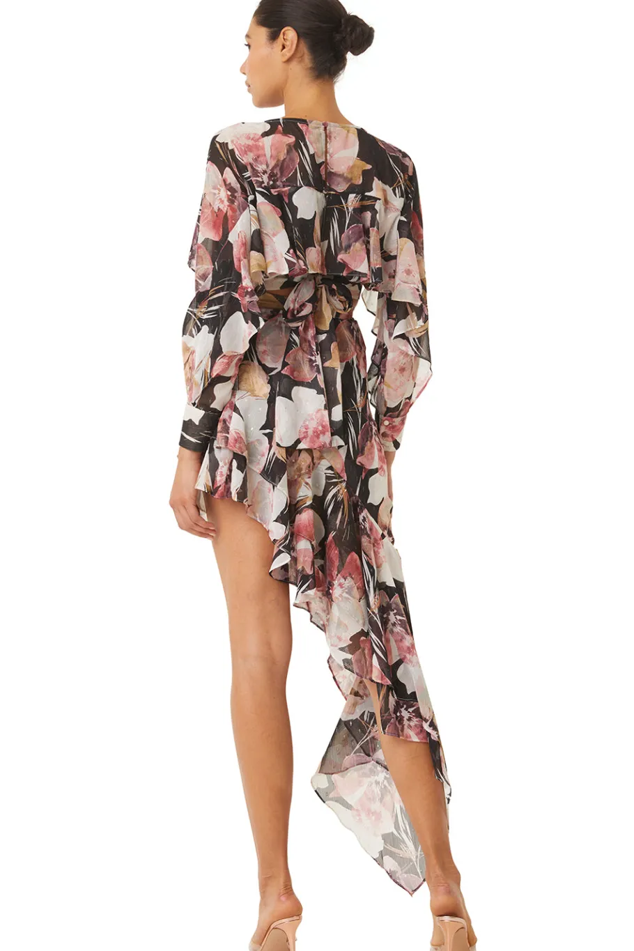 MISA Los Angeles Exclusives|Matching Sets>SKY SKIRT Floratropicalblack