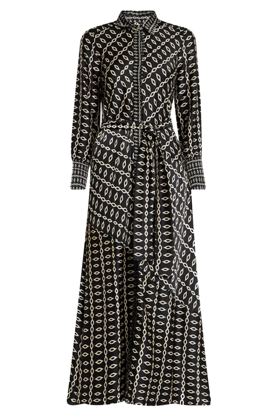 MISA Los Angeles Long-sleeve|Maxi>STEVIE DRESS Gowestgeomix