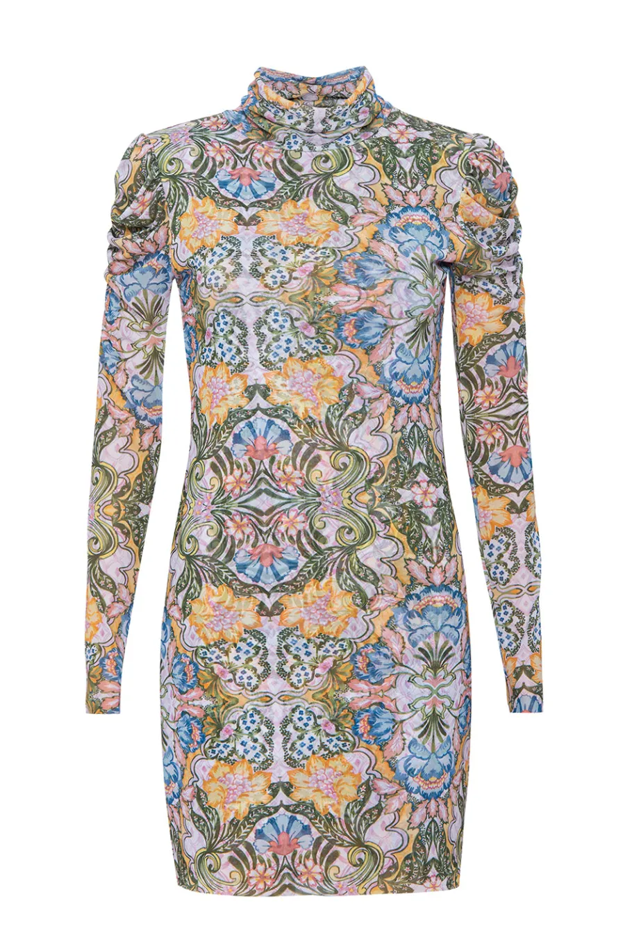 MISA Los Angeles Jersey & Mesh|Long-sleeve>STORMI DRESS Dolcevitakaleidoscope