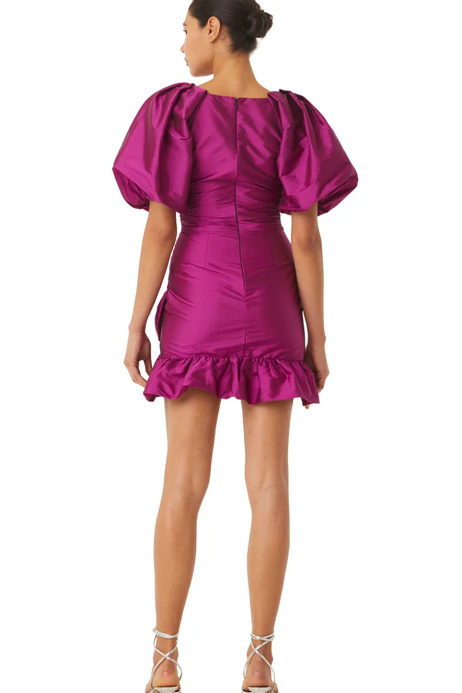 MISA Los Angeles Wedding Guest|Mini>SYBIL DRESS Magenta