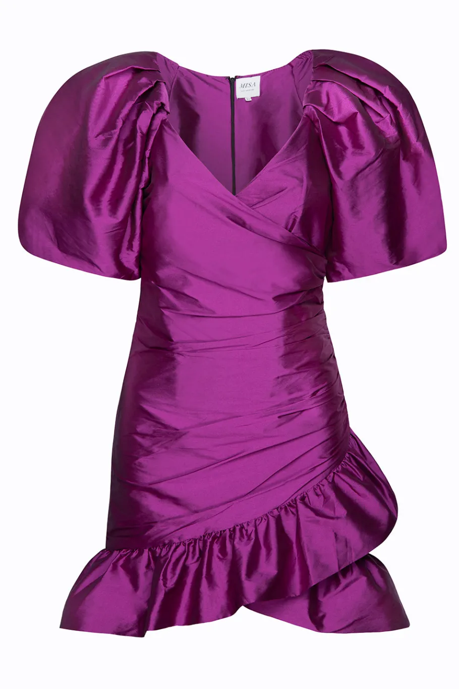 MISA Los Angeles Wedding Guest|Mini>SYBIL DRESS Magenta
