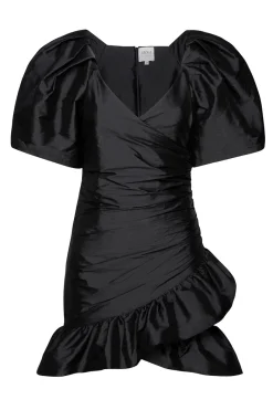 MISA Los Angeles Wedding Guest|Mini>SYBIL DRESS Black