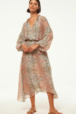 MISA Los Angeles Long-sleeve|Misa Classics>TASIA DRESS Ombretapestry