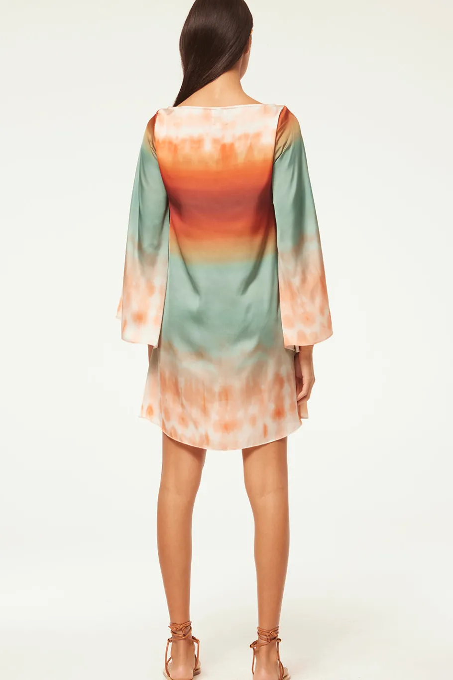 MISA Los Angeles Long-sleeve|Misa Classics>TWIGGY DRESS Carnelianombre