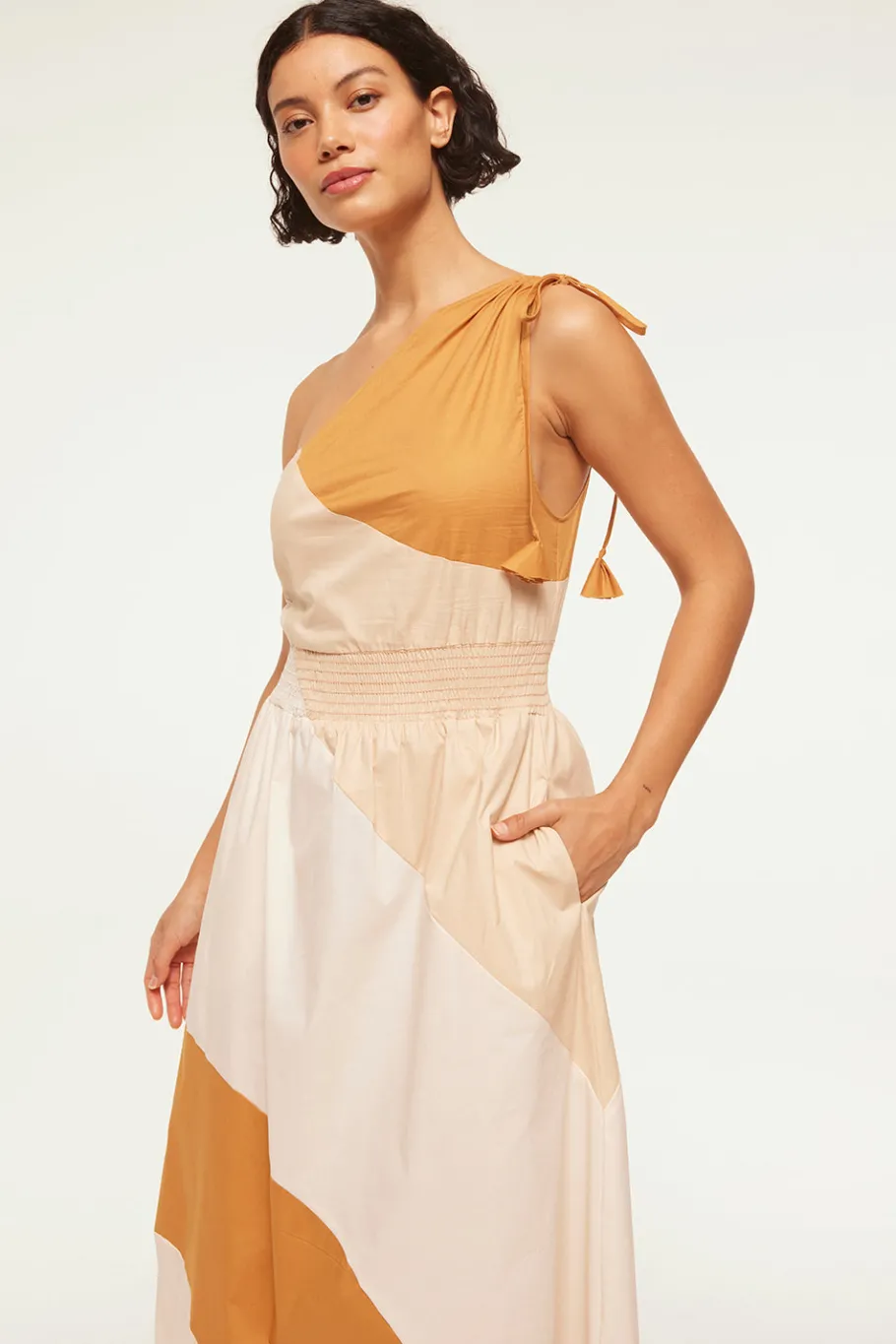 MISA Los Angeles Midi|Dresses>VALERIE DRESS Stretchpoplinmix