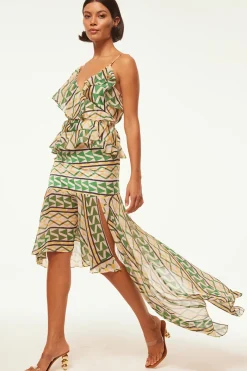 MISA Los Angeles Engagement Party|Matching Sets>VALLEA SKIRT Limoncellogeomix