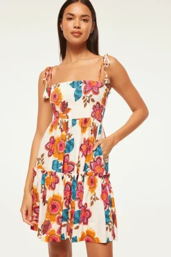 MISA Los Angeles Mini|Dresses>VANDITA DRESS Floramarbella