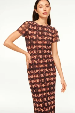 MISA Los Angeles Jersey & Mesh|Misa Classics>VANESSA DRESS Angelglow