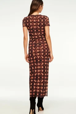 MISA Los Angeles Jersey & Mesh|Misa Classics>VANESSA DRESS Angelglow