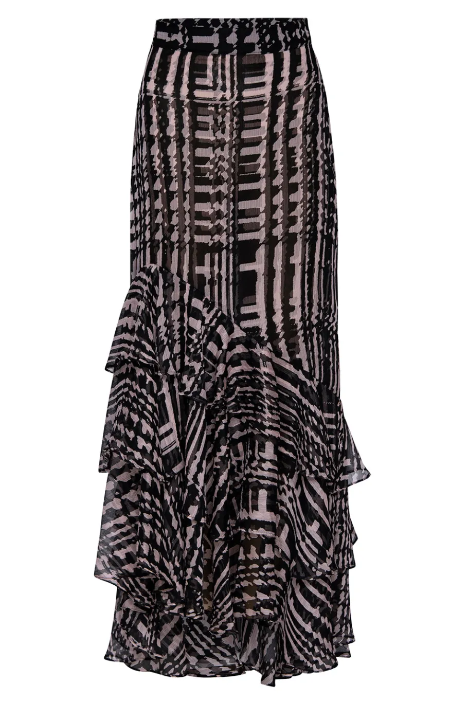 MISA Los Angeles Matching Sets|Skirts & Shorts>VERONIQUE SKIRT Holidayabstraction