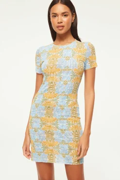 MISA Los Angeles Jersey & Mesh|Mini>VINA DRESS Citrusslice