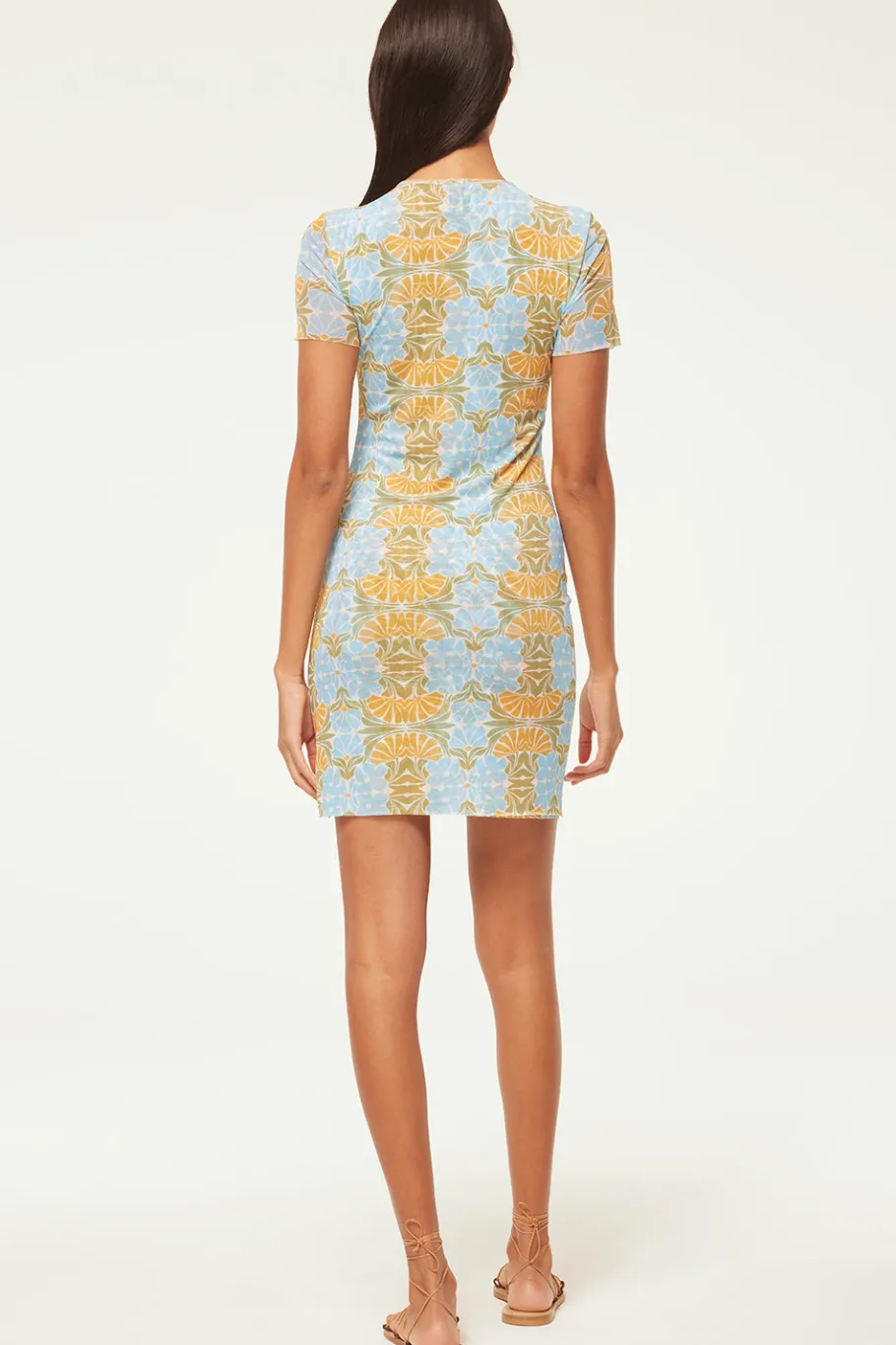 MISA Los Angeles Jersey & Mesh|Mini>VINA DRESS Citrusslice