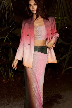 MISA Los Angeles Matching Sets|Jackets>VIVA BLAZER Caliombrecotton