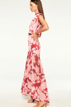MISA Los Angeles Matching Sets|Skirts & Shorts>YARA SKIRT Florarosadamix