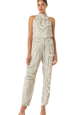 MISA Los Angeles Matching Sets|Tops>YVAN TOP Abstractzebra