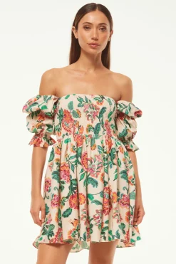 MISA Los Angeles Honeymoon|Misa Classics>ZADIE DRESS Malikapaisleyfloral