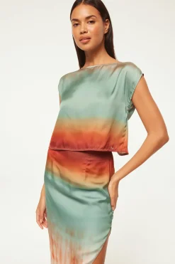 MISA Los Angeles Matching Sets|Tops>ZENDA TOP Carnelianombre