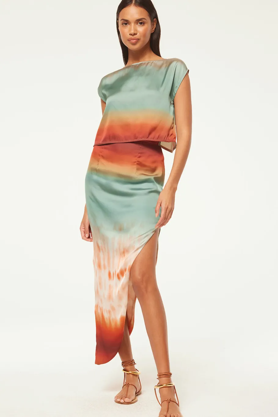 MISA Los Angeles Matching Sets|Tops>ZENDA TOP Carnelianombre